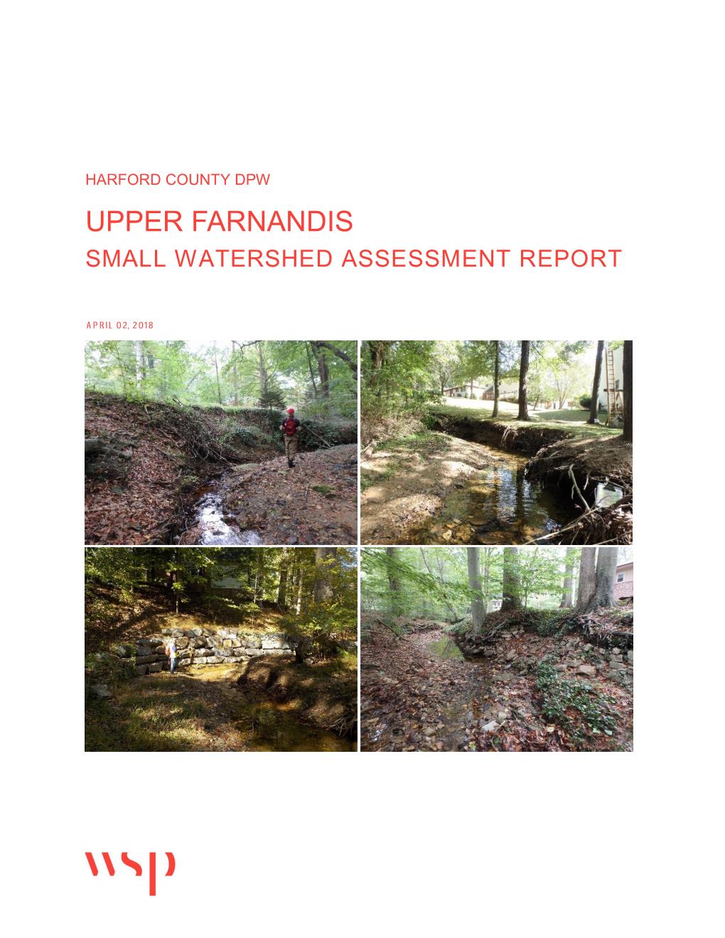 Coverpage Upper Farnandis SWAR_Draft