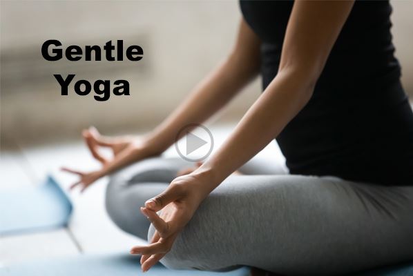 Gentle Yoga Play Video button