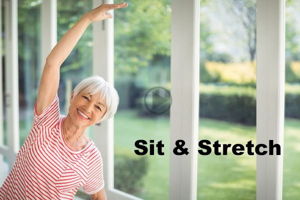 Sit and Stretch Video Play Button