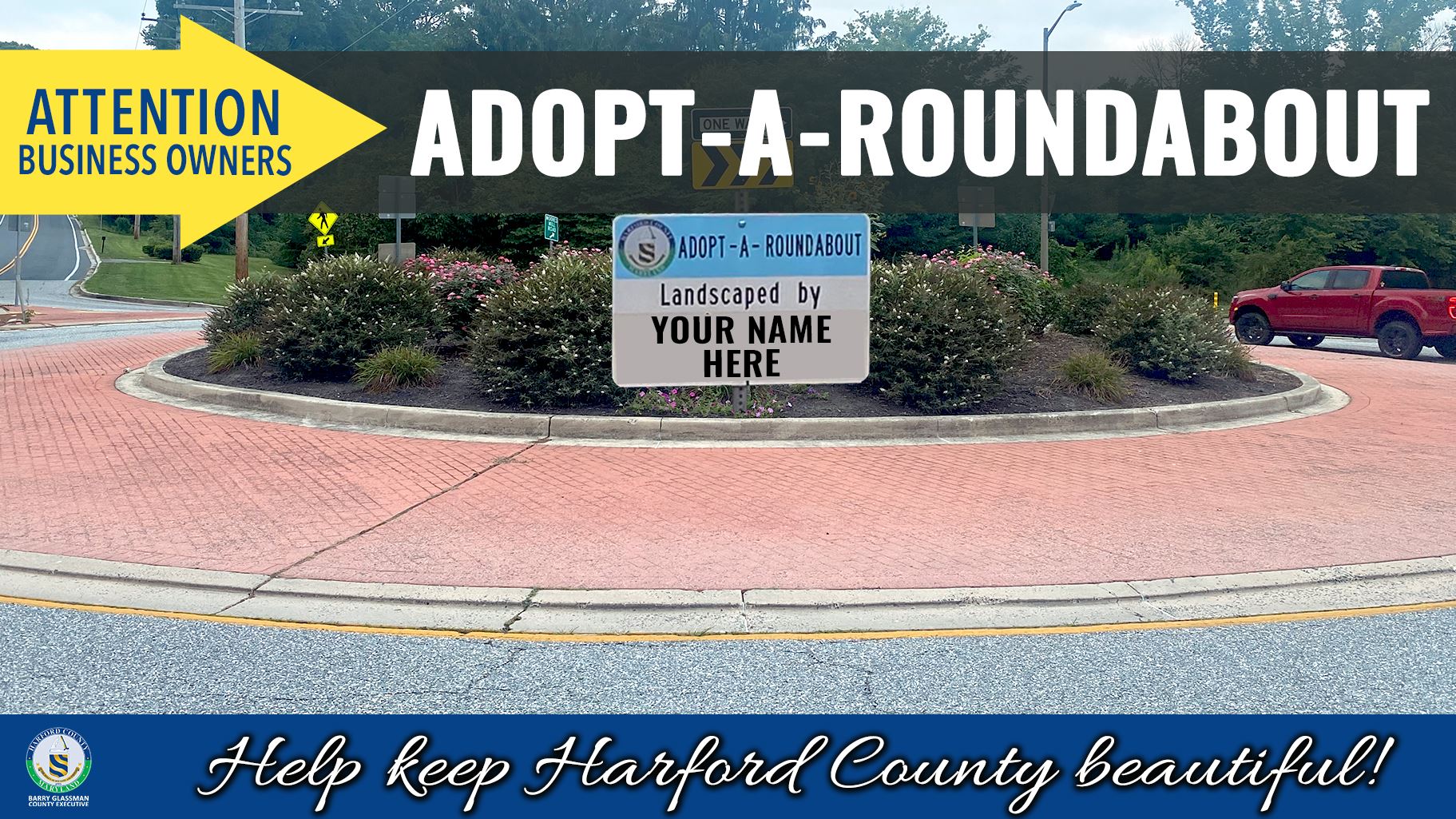 Adopt A Roundabout/Median in Harford County