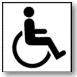 Wheelchair universal symbol