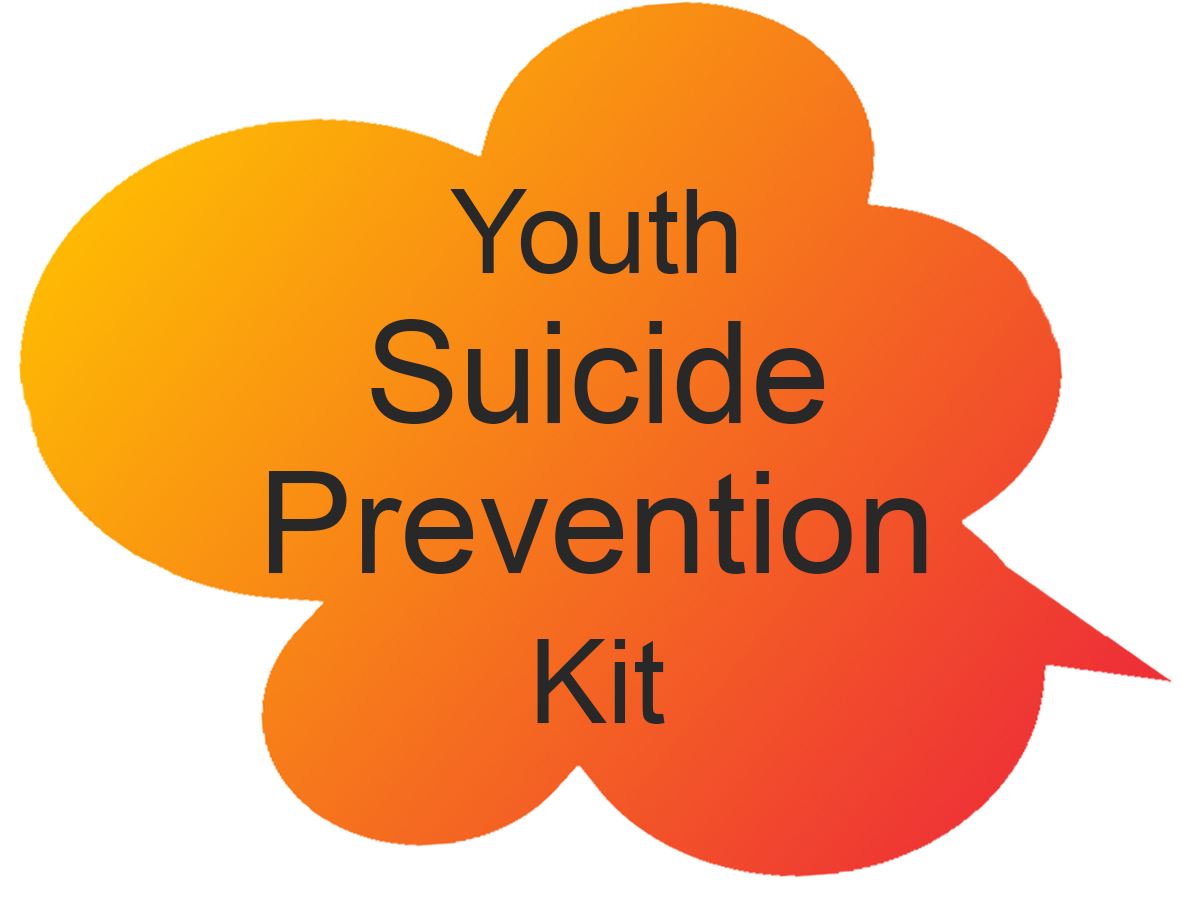Suicide Prevention Kit speech bubble