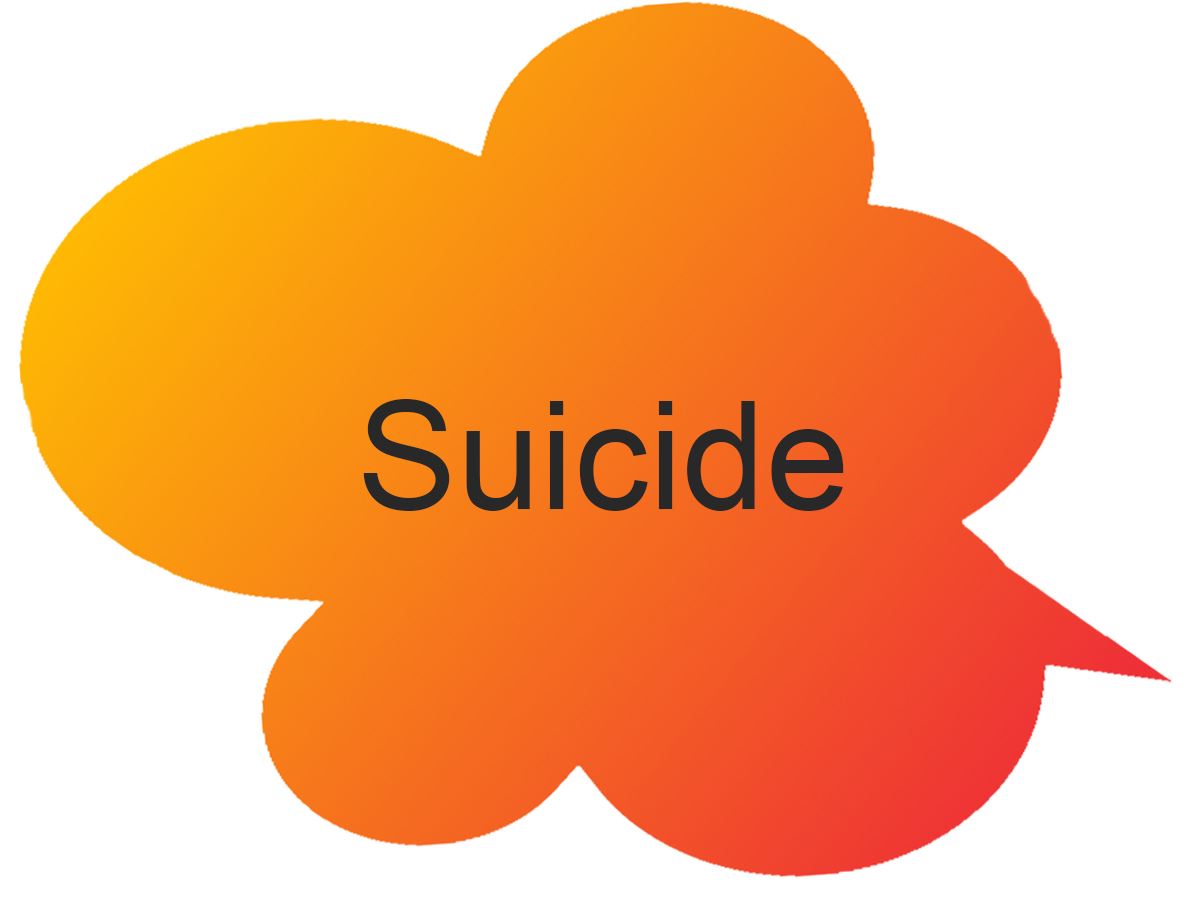 suicide speech bubble click for information