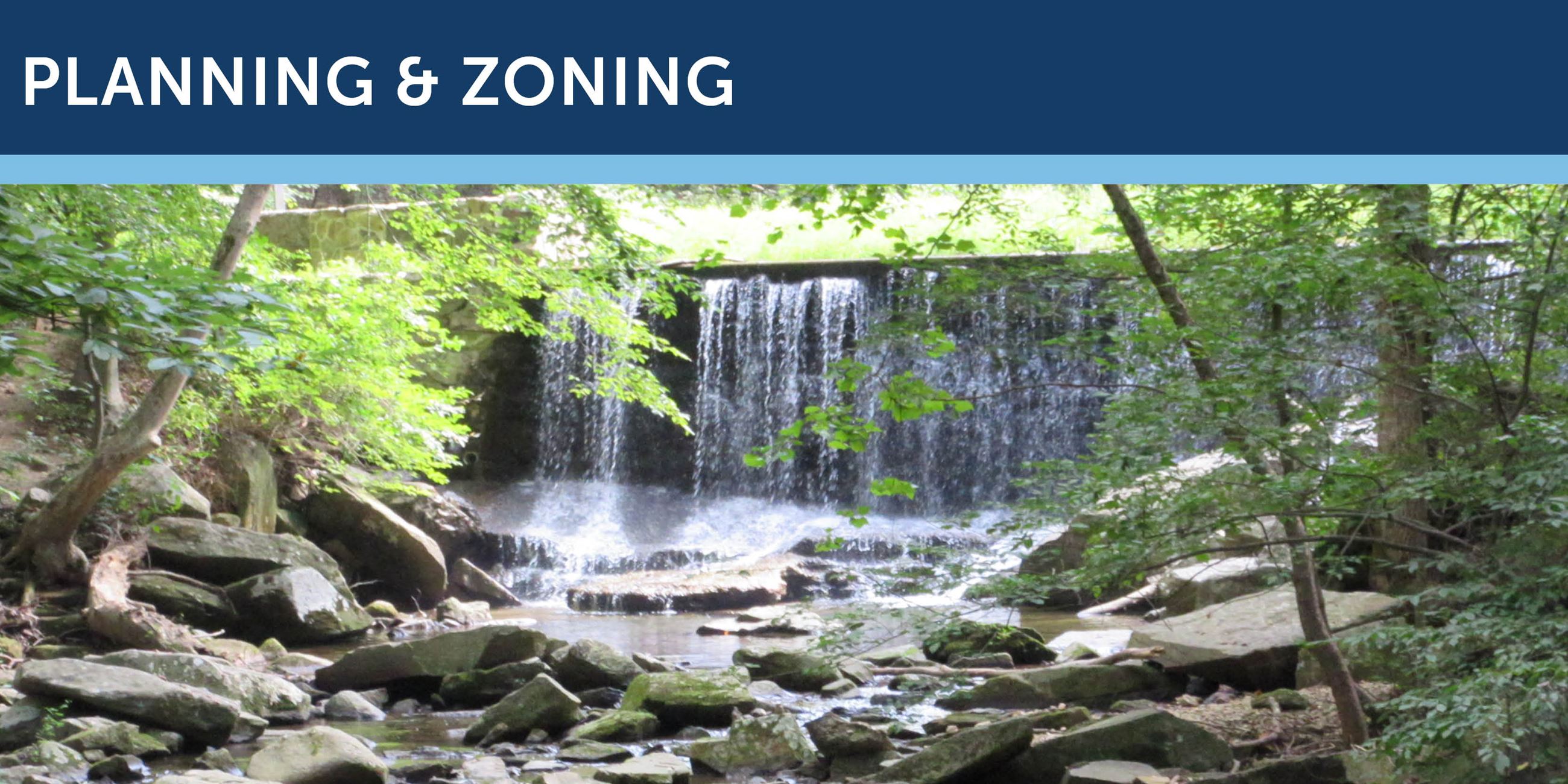 Planning and Zoning Banner