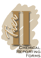 Tier II Chemical Reporting Forms