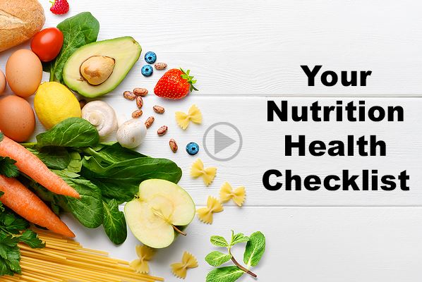 Nutrition Health Checklist