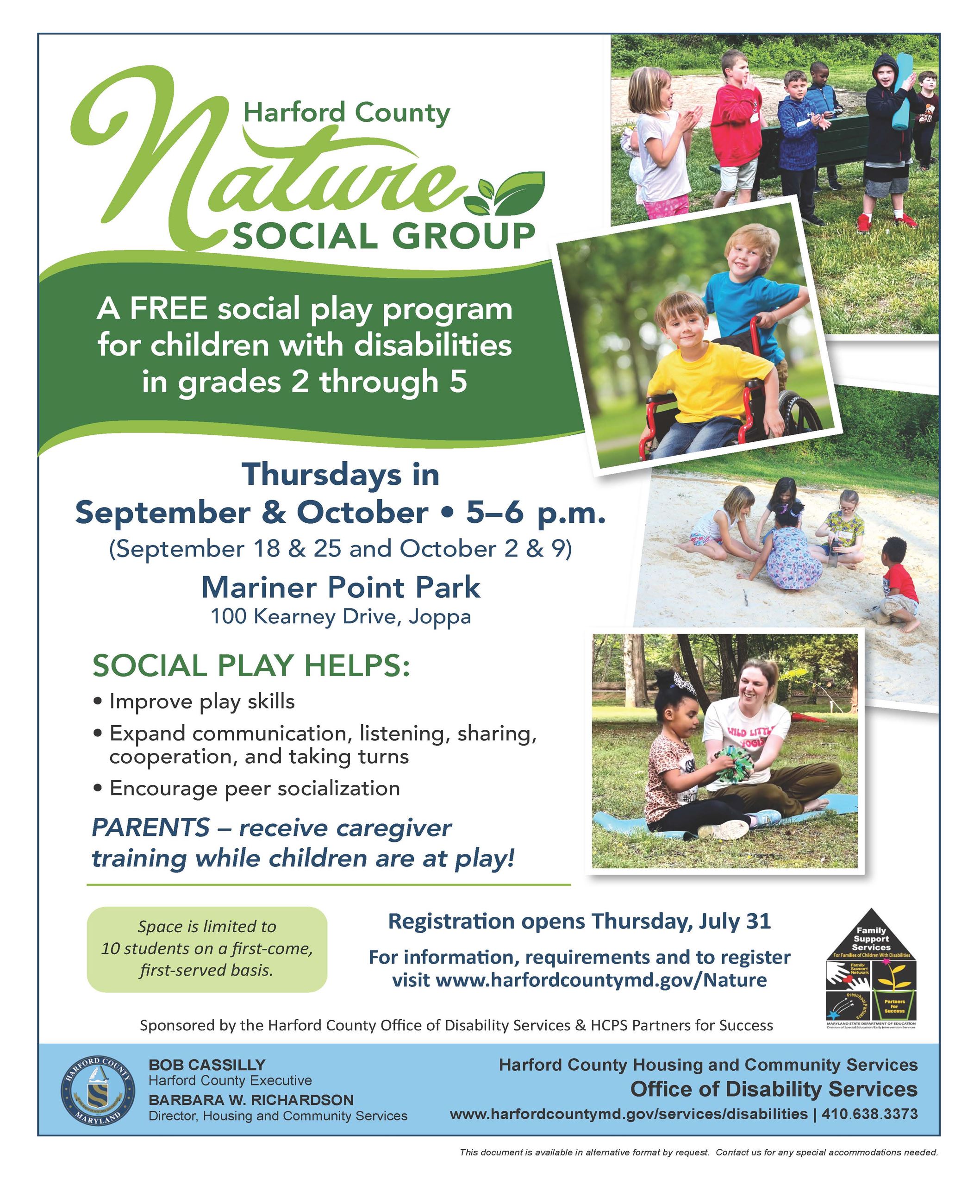 Nature Social Group Flyer