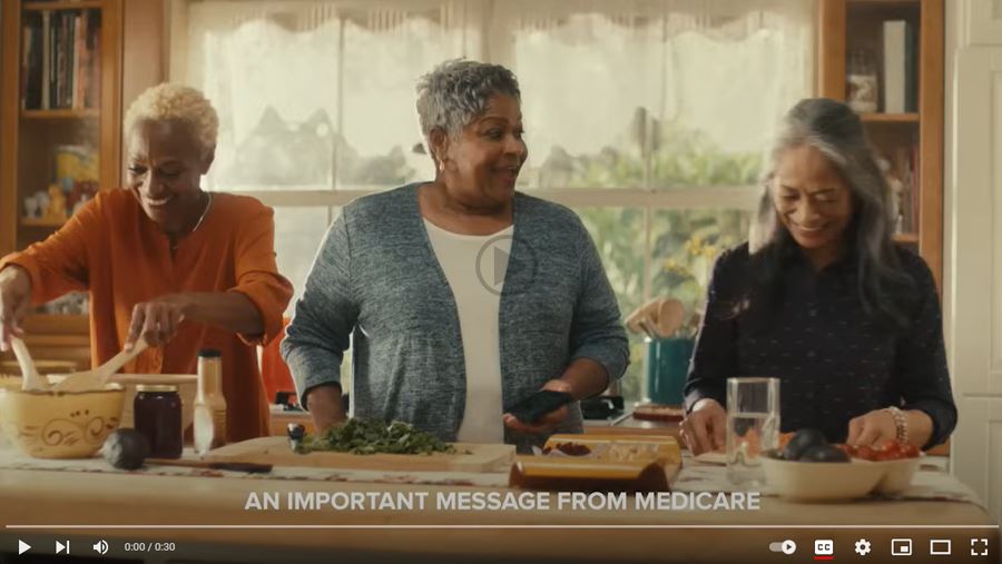 Medicare Video Play button