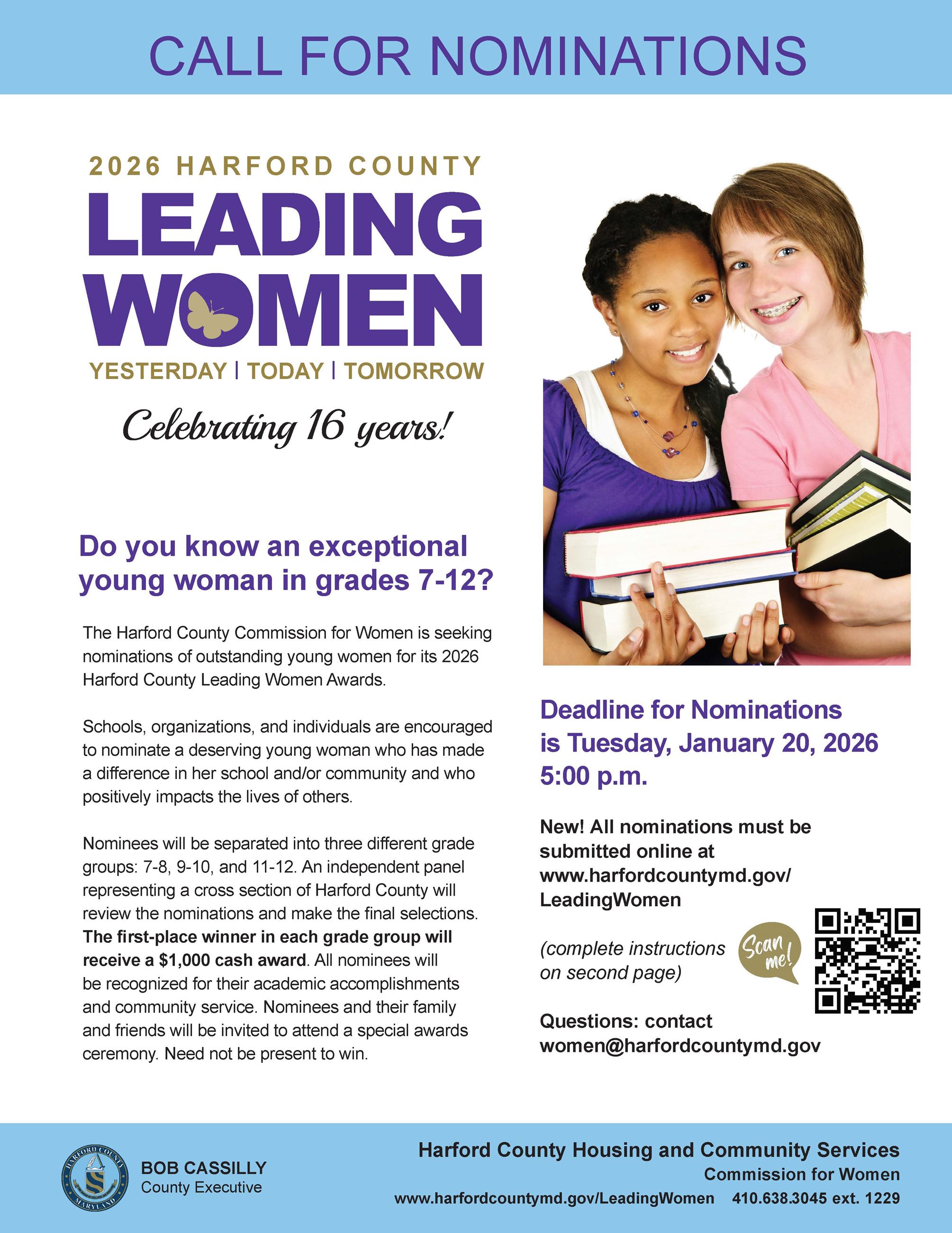 Leading Women 2026 Call for Nominations image
