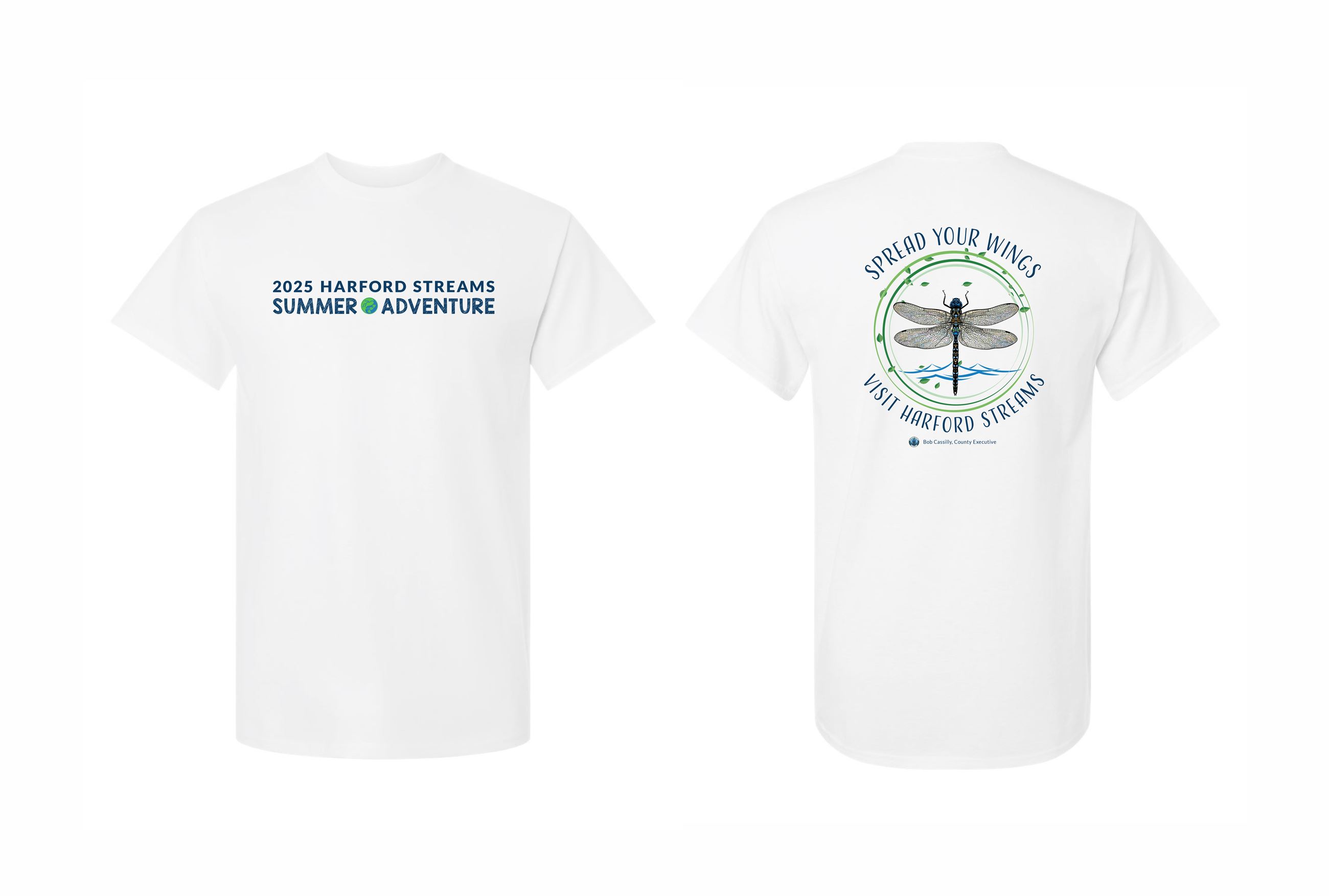 Harford Streams T-shirt Dragonfly 2025