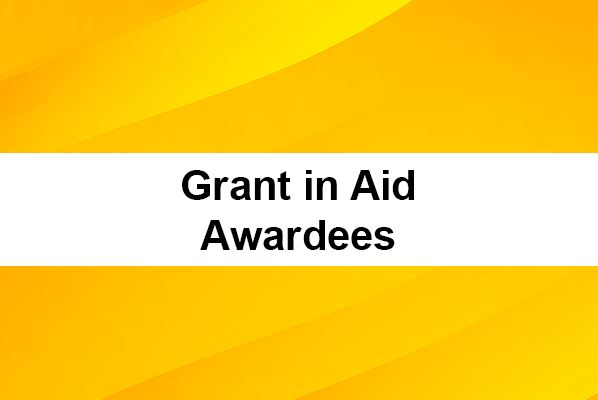 Grant in Aid button click for list