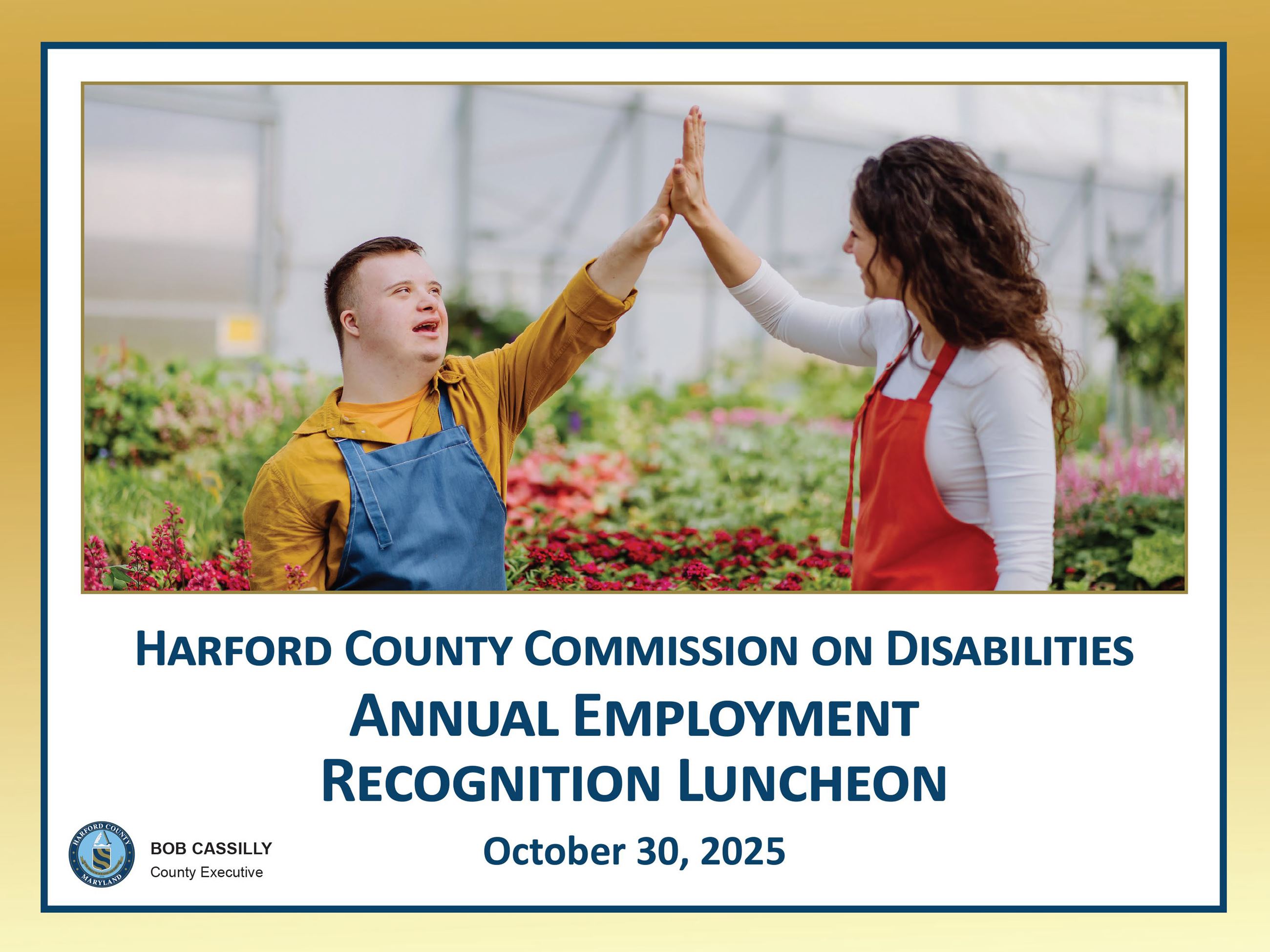 2025 Annual Employment Recognition Luncheon slide