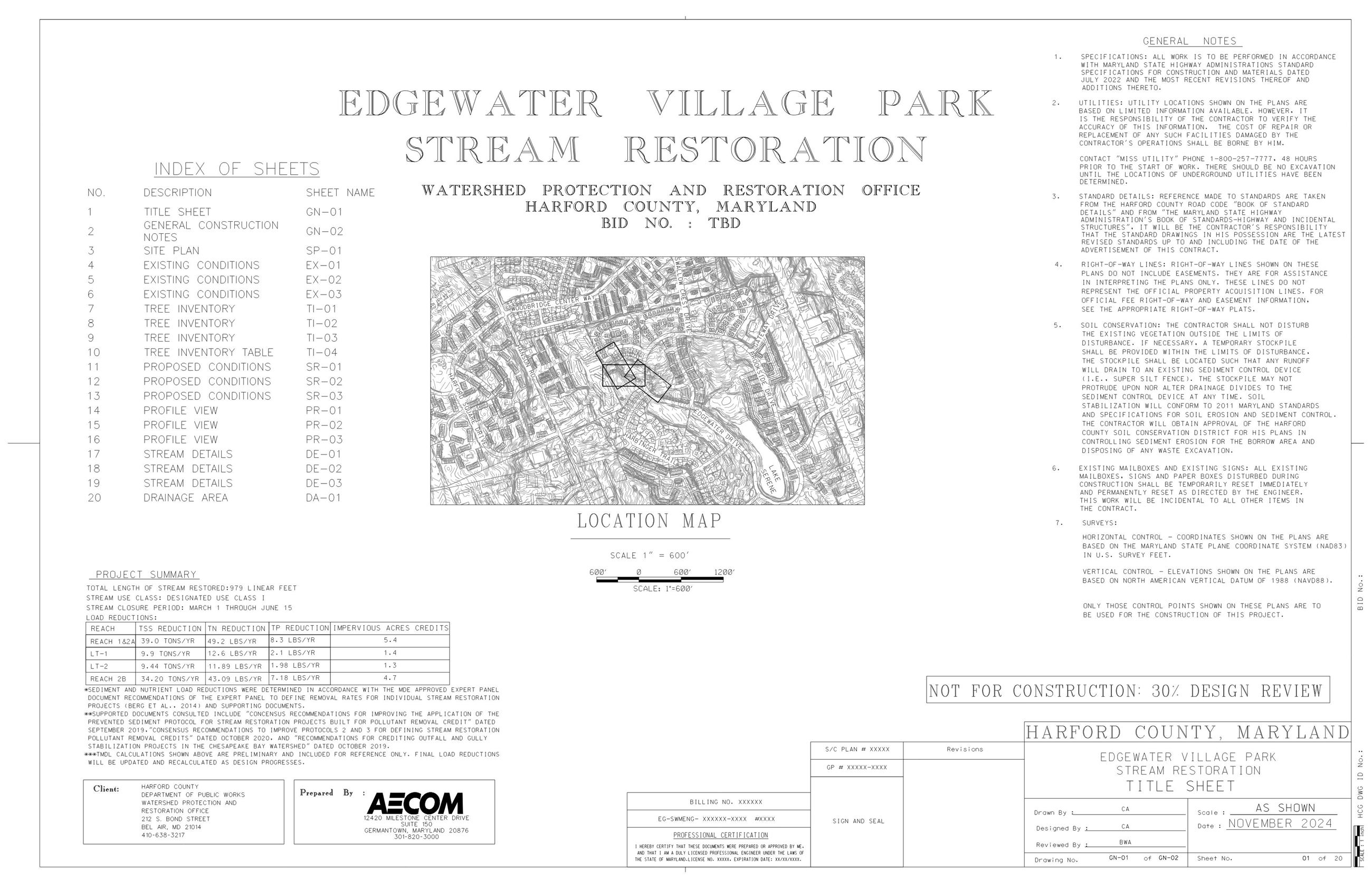 Pages from Edgewater Village Park Design