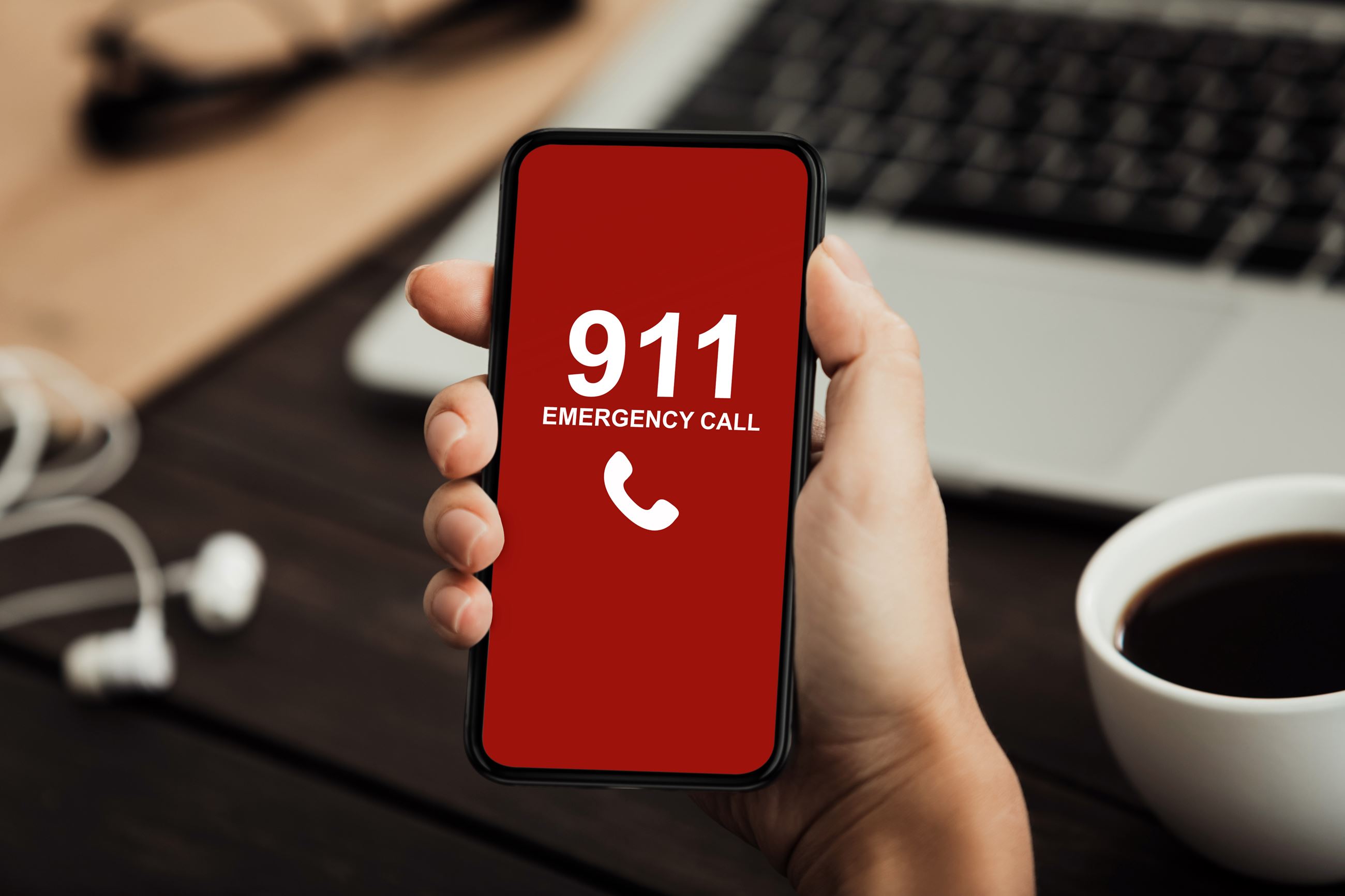 Dial 911 in an emergency