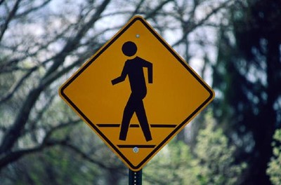 Pedestrian Crossing Sign